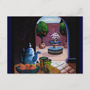 Postal Té de menta marroquí