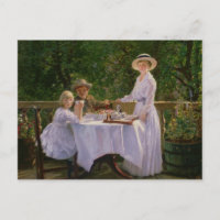 Té de verano por la tarde