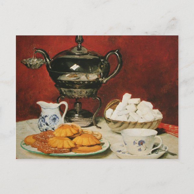 Postal Té de vida residual y rollos de fusión - Albert An (Anverso)