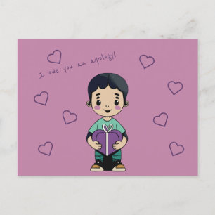 Postal Te debo una disculpa