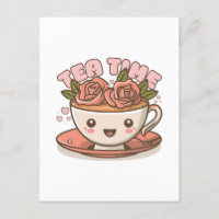 Té del Tiempo Rosa Té Kawaii