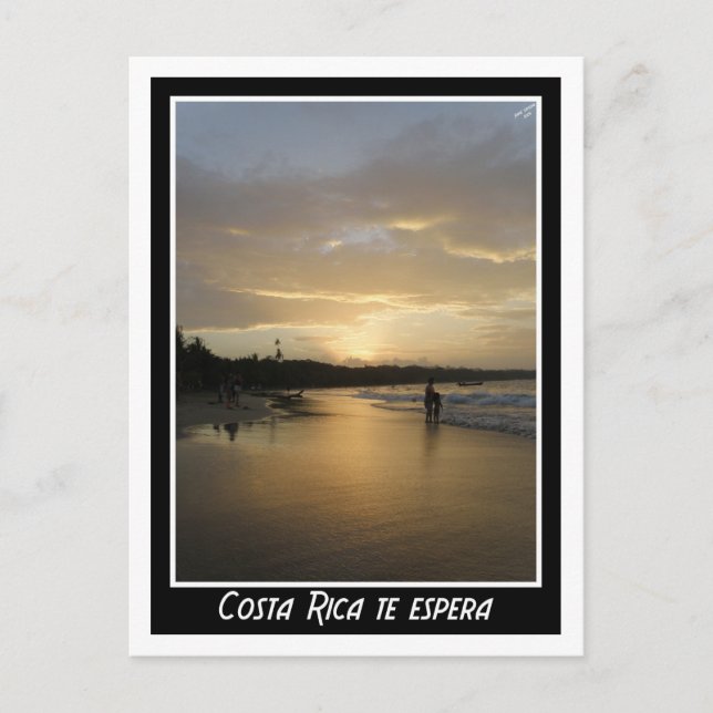 Postal Te Espera de Costa Rica… (Anverso)