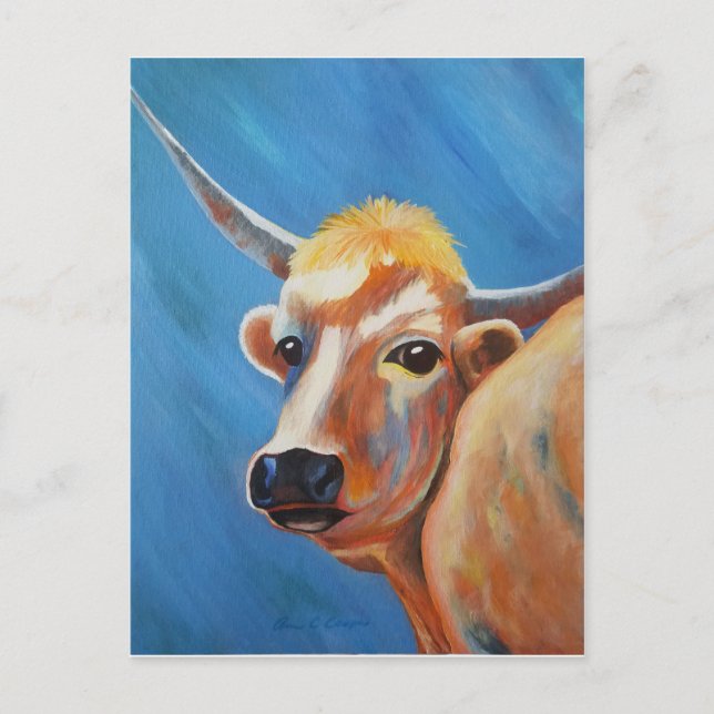 Postal ¡Te estoy mirando! (Anverso)