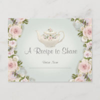Té Fiesta de ducha de novia Rosa de receta de ment