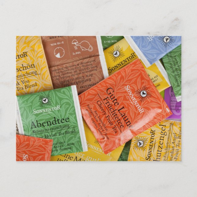 Postal ¿Te gusta el té? (Anverso)