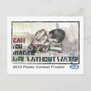 Postal ¿Te Imaginas La Vida Sin Agua?
