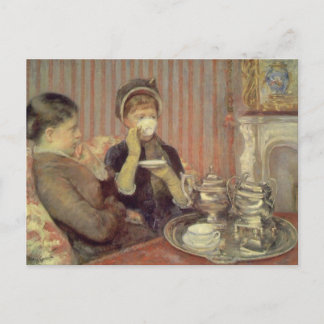 Postal Té, Mary Cassatt
