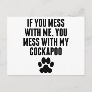 Postal Te Metes Con Mi Cockapoo