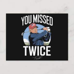 Postal Te Perdiste Dos Veces Golf 2024 Vota Trump Me Perd
