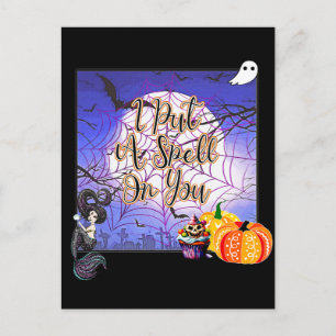 Postal Te Puse Un Espell - Halloween