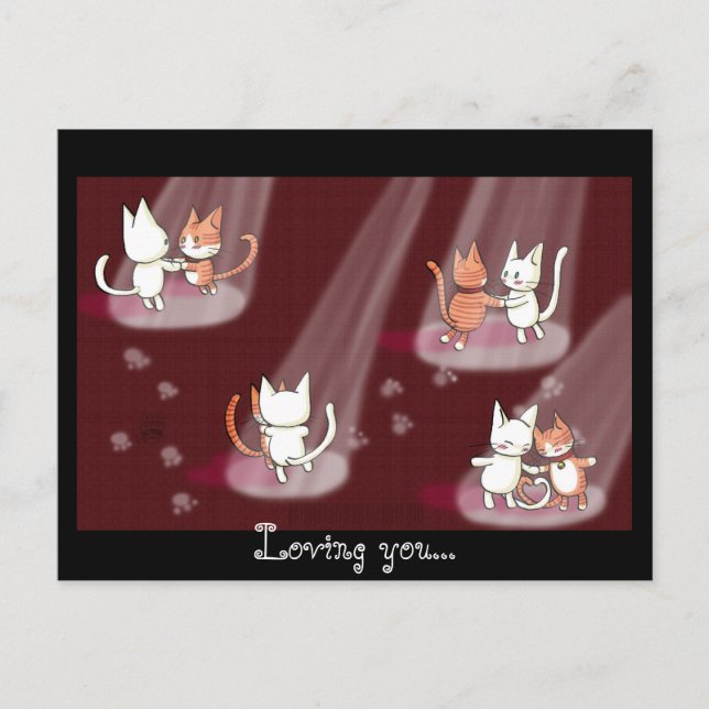 Postal Te quiero... (Anverso)