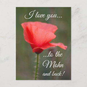 Postal ¡Te quiero a Mohn y de vuelta!