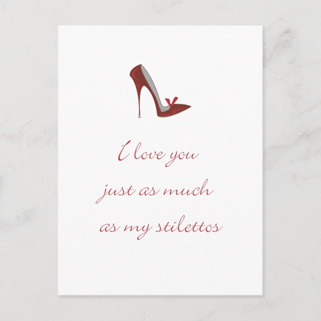 Postal Te quiero igual (Anverso)