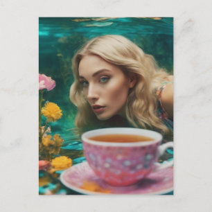 Postal Té subacuático