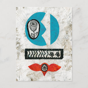 Postal Te Trajo Una Postcarta De Flores