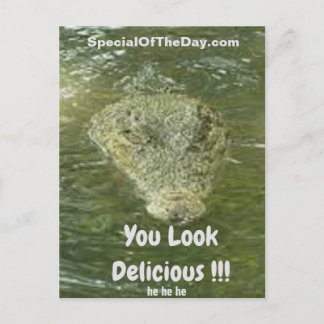 Postal Te Ves Deliciosa Postcard