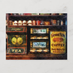 Postal Té y café