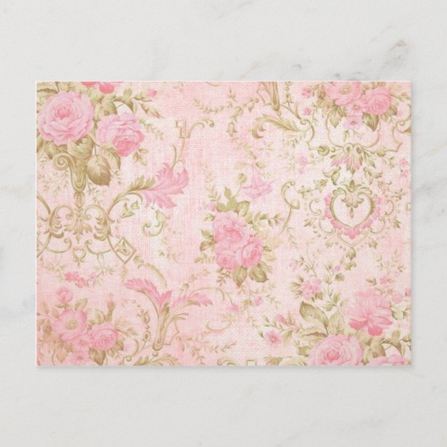 Postal Té y trompetas (Anverso)