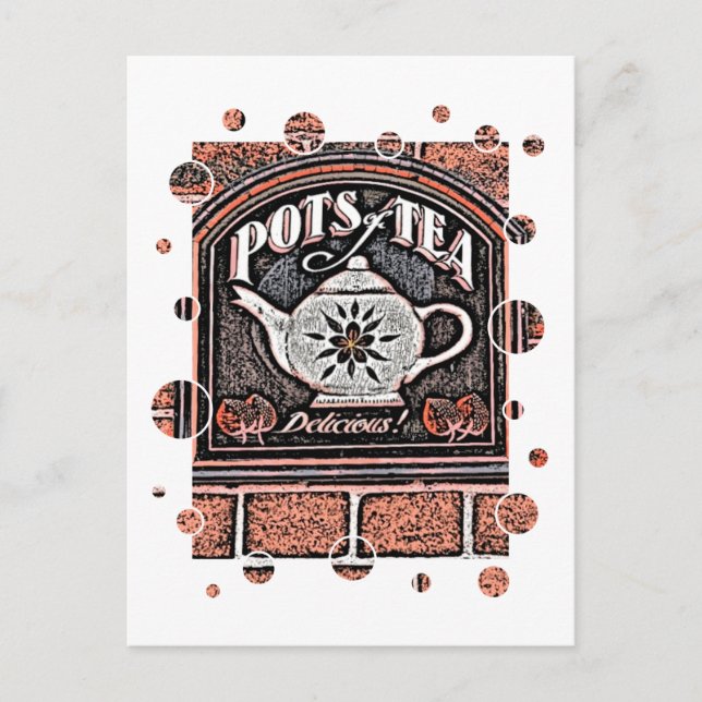 POSTAL TEA (Anverso)