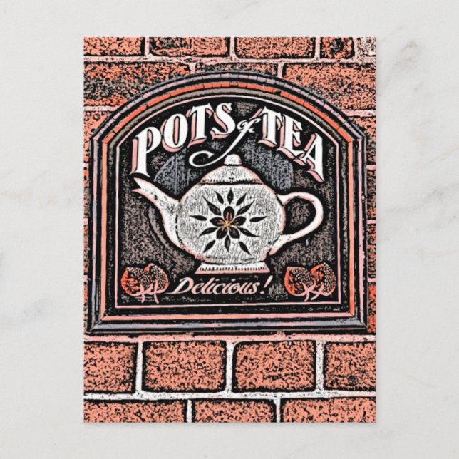 POSTAL TEA (Anverso)