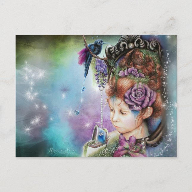 Postal Tea&Periwinkle POSTCARD (Anverso)