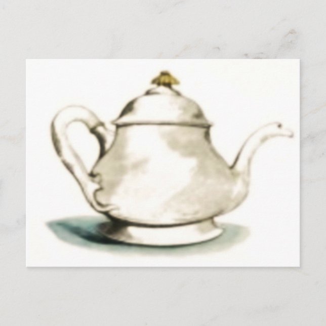 Postal Tea Pot vintage (Anverso)
