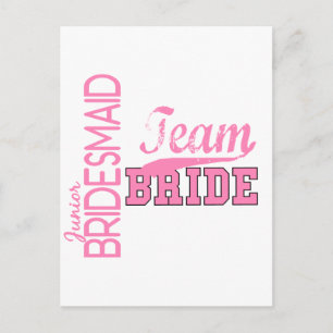 Postal Team Bride 1 JUNIOR JR BRIDESMAID