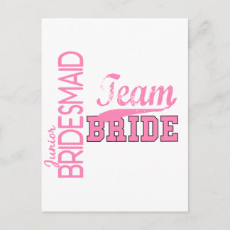 Postal Team Bride 1 JUNIOR JR BRIDESMAID