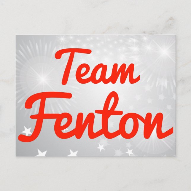 Postal Team Fenton (Anverso)