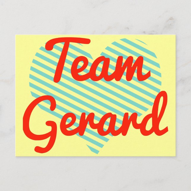 Postal Team Gerard (Anverso)