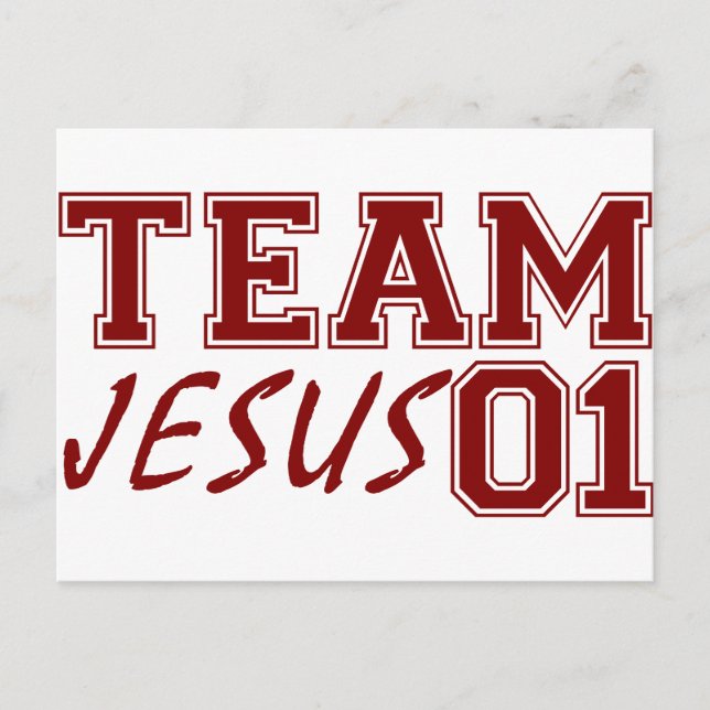 Postal Team Jesus (Anverso)