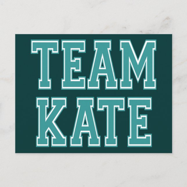 Postal Team Kate (Anverso)
