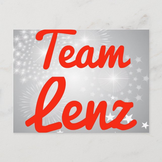 Postal Team Lenz (Anverso)