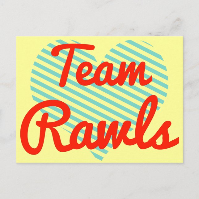 Postal Team Rawls (Anverso)
