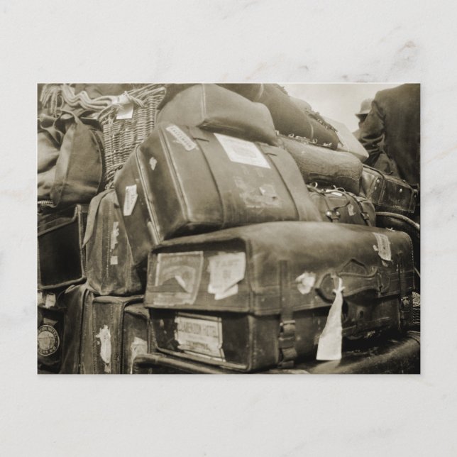 POSTAL TEAMSTER WAGON SUITCASE DE LOS AÑOS 1890 (Anverso)