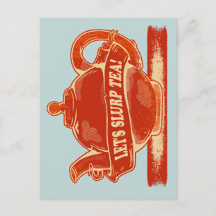 Postal Teapot Funny Bebe Tea