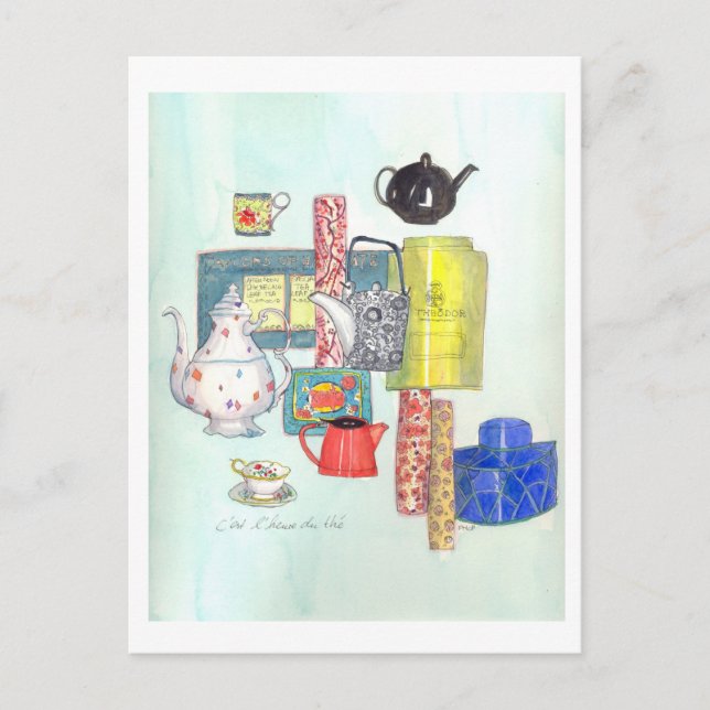 Postal Teatime (Anverso)