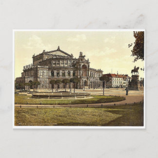 Postal Teatro, Altstadt, Dresden, Sajonia, Alemania