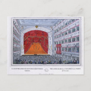 Postal Teatro am Karntnertor Viena