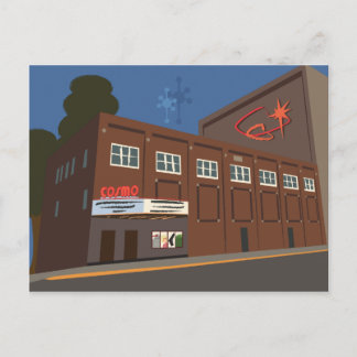 Postal Teatro Cosmo Retro-Futurista, Merrill, WI