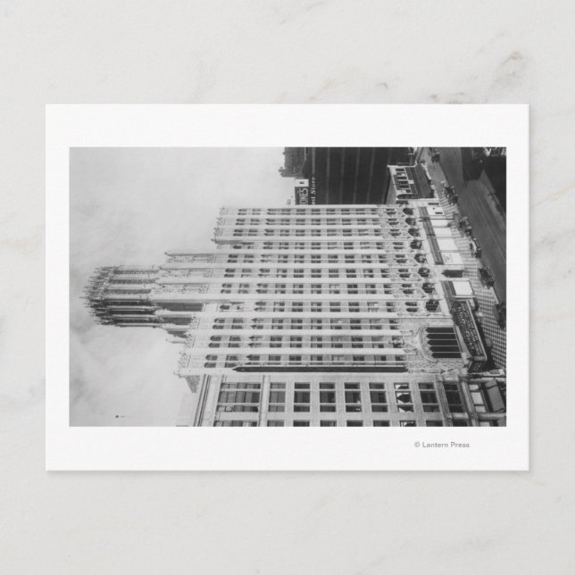 Postal Teatro de Artistas Unidos de Los Ángeles (Anverso)