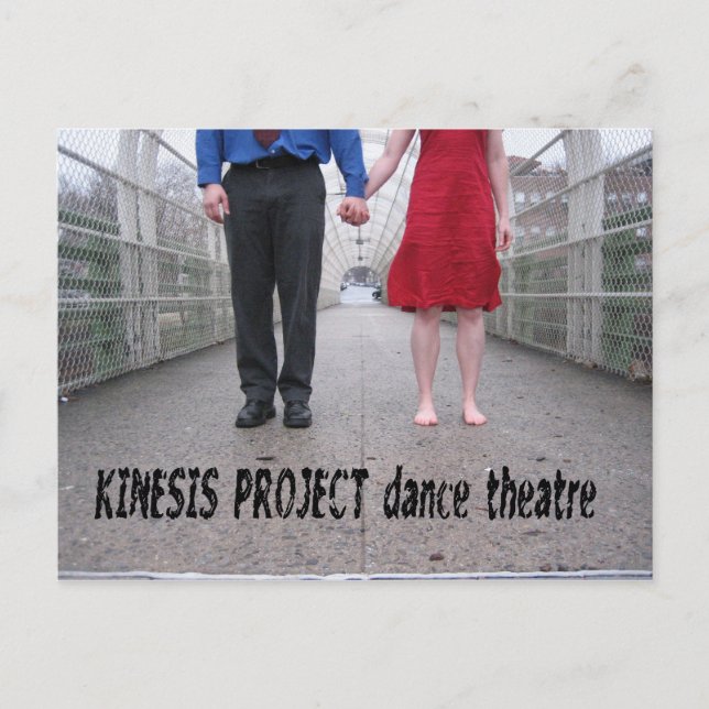 Postal Teatro de baile Kinesis Project (Anverso)