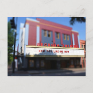 Postal Teatro de Georgia