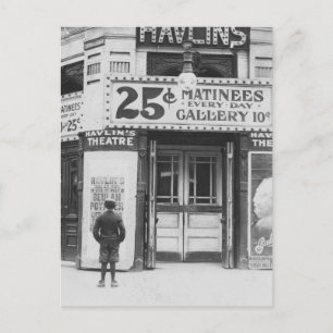 Postal Teatro de Havlin, 1910