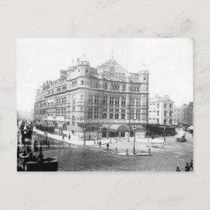 Postal Teatro de la ópera inglés real, 1891