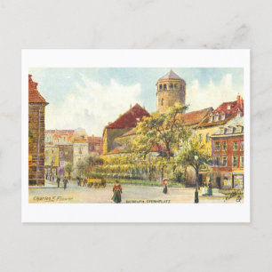 Postal Teatro de Ópera Antiguo, Bayreuth, Alemania