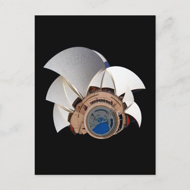 Postal teatro de ópera de sydney (Anverso)