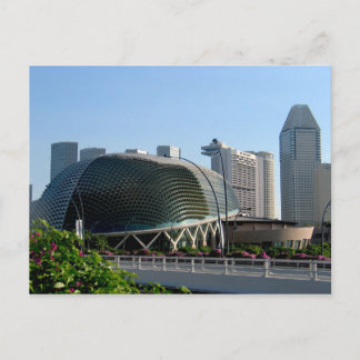 Postal Teatro Esplanade de Singapur
