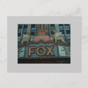 Postal Teatro Fox, Detroit, Michigan