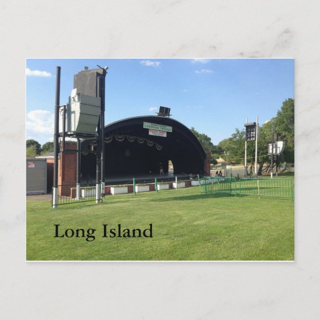 Postal Teatro Harry Chapin (Anverso)